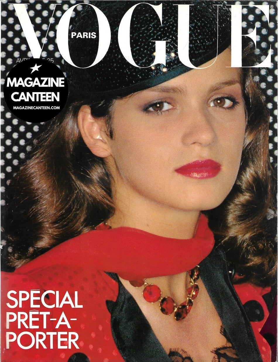 Vogue Paris Magazine 1979 - GIA CARANGI Helmut Newton GUY BOURDIN