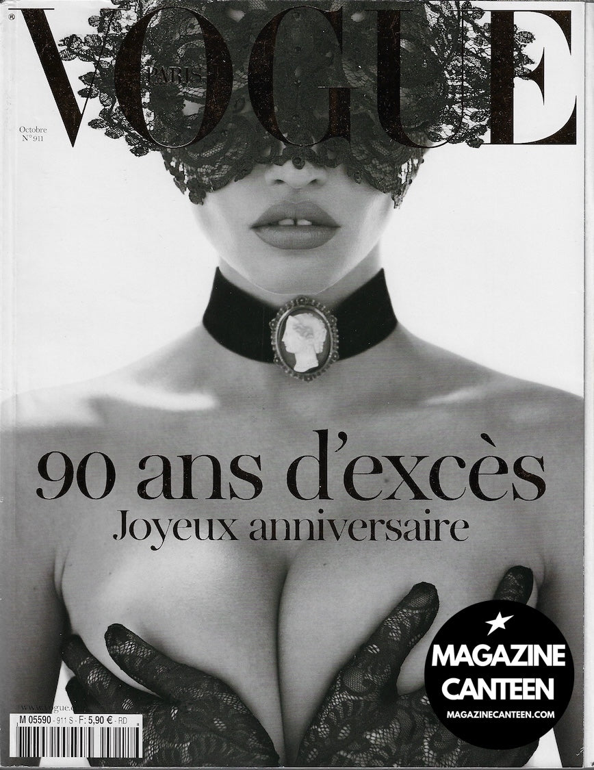 Vogue Paris Magazine 2010 - LARA STONE 90th Anniversary ISSUE