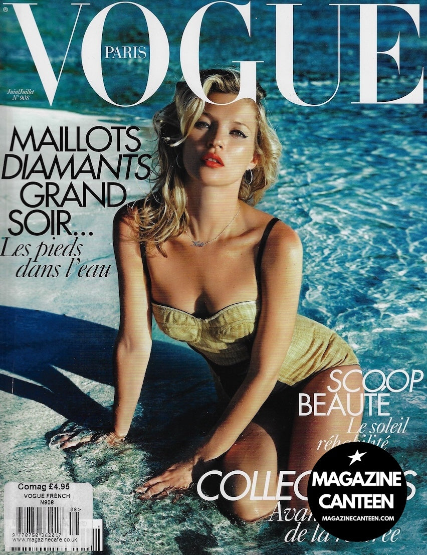 Vogue Paris Magazine 2010 - KATE MOSS Barbara Calvin LARA STONE