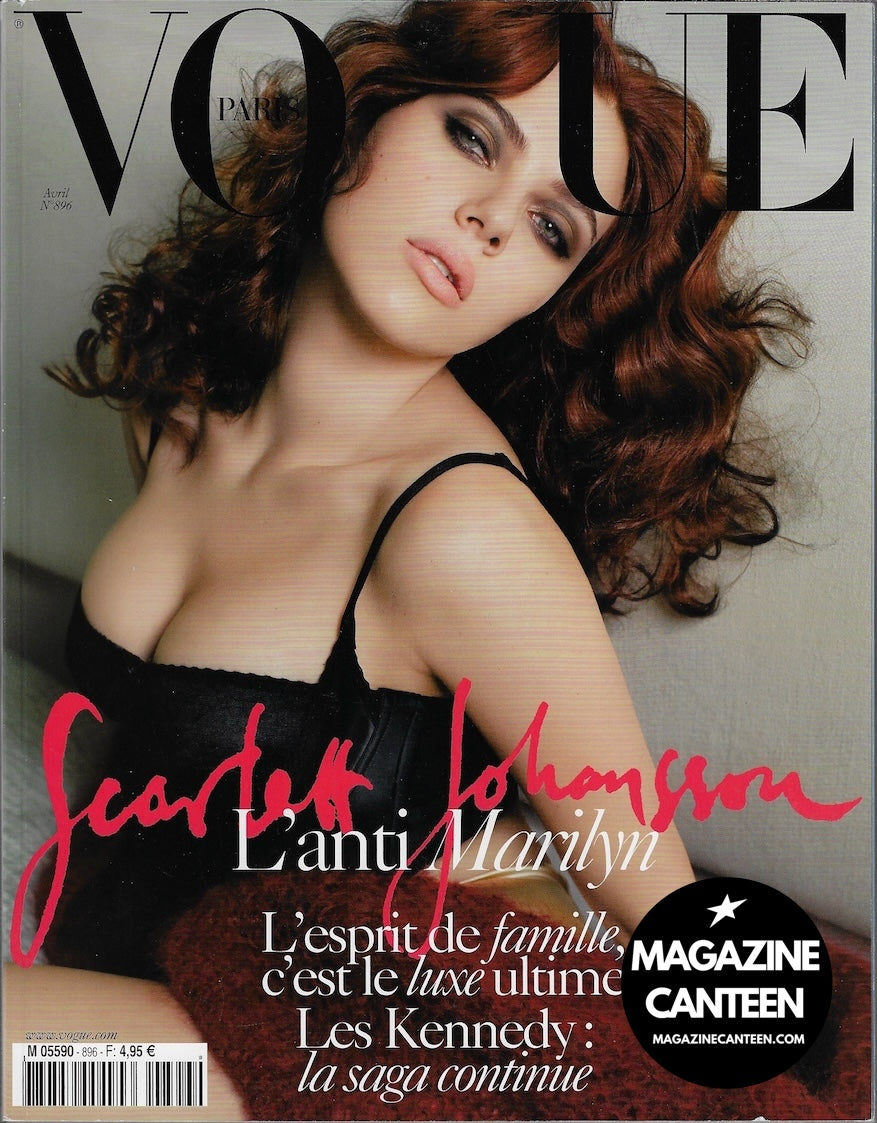 Vogue Paris Magazine 2009 - Scarlett Johansson LARA STONE Bruce Weber