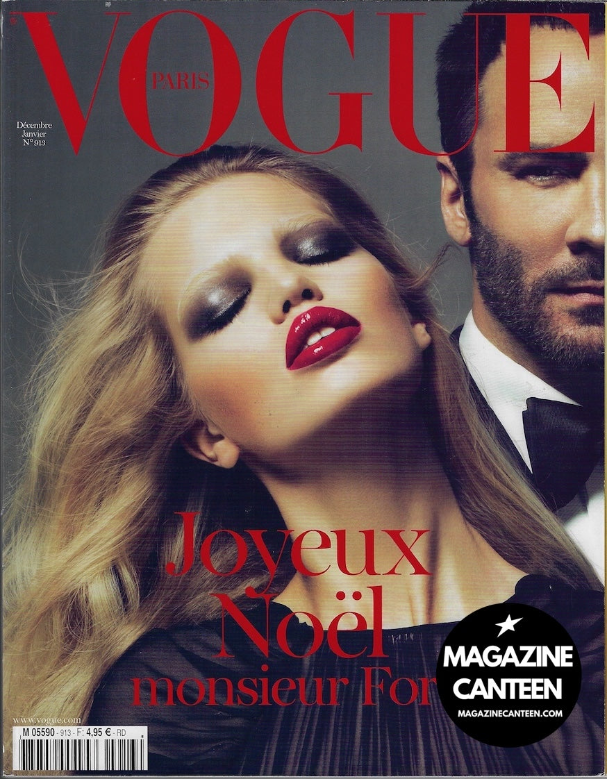 Vogue Paris Magazine 2010 - Daphne Groeneveld TOM FORD Abbey Lee A