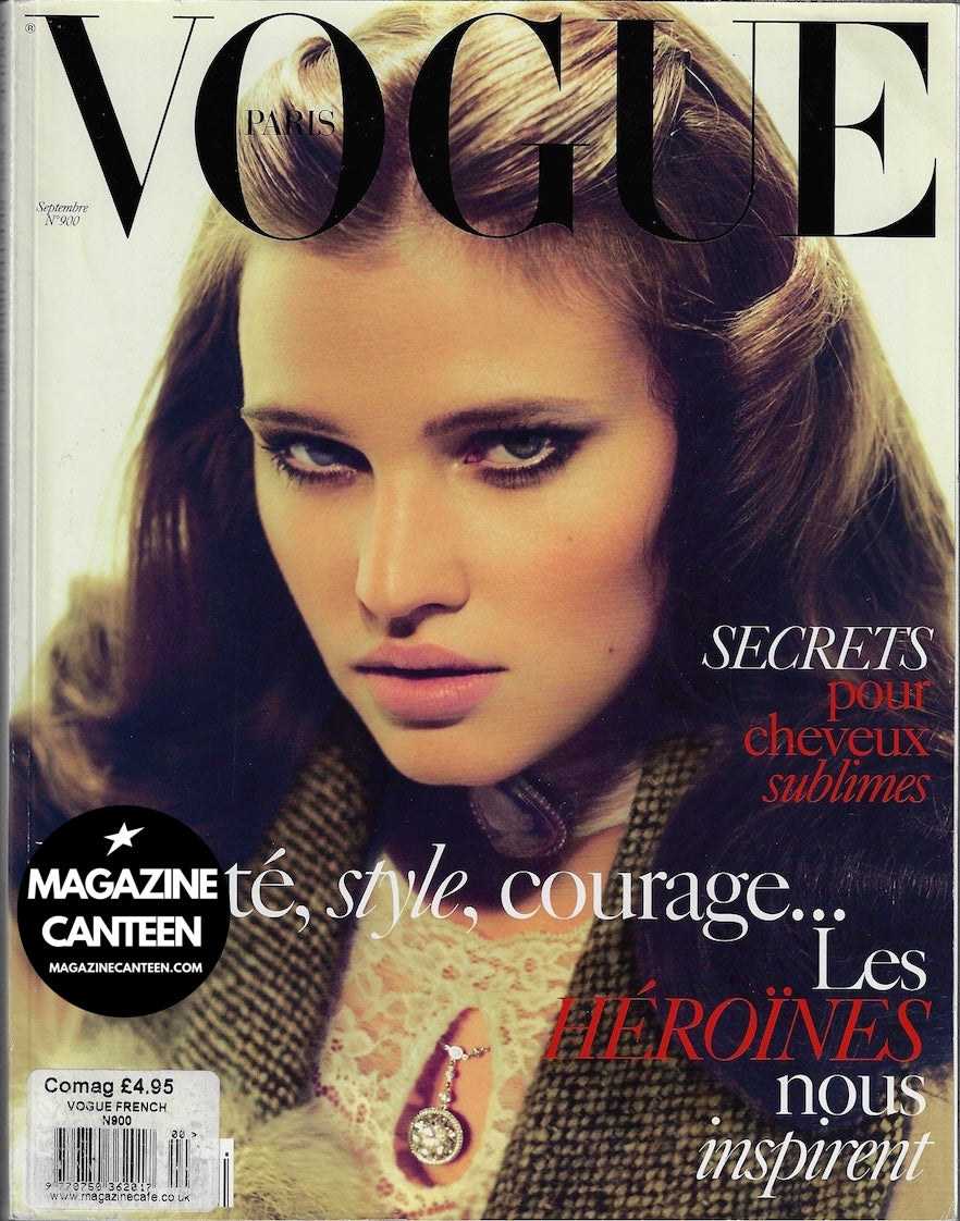 Vogue Paris Magazine 2009 - LARA STONE Natasha Poly BRUCE WEBER