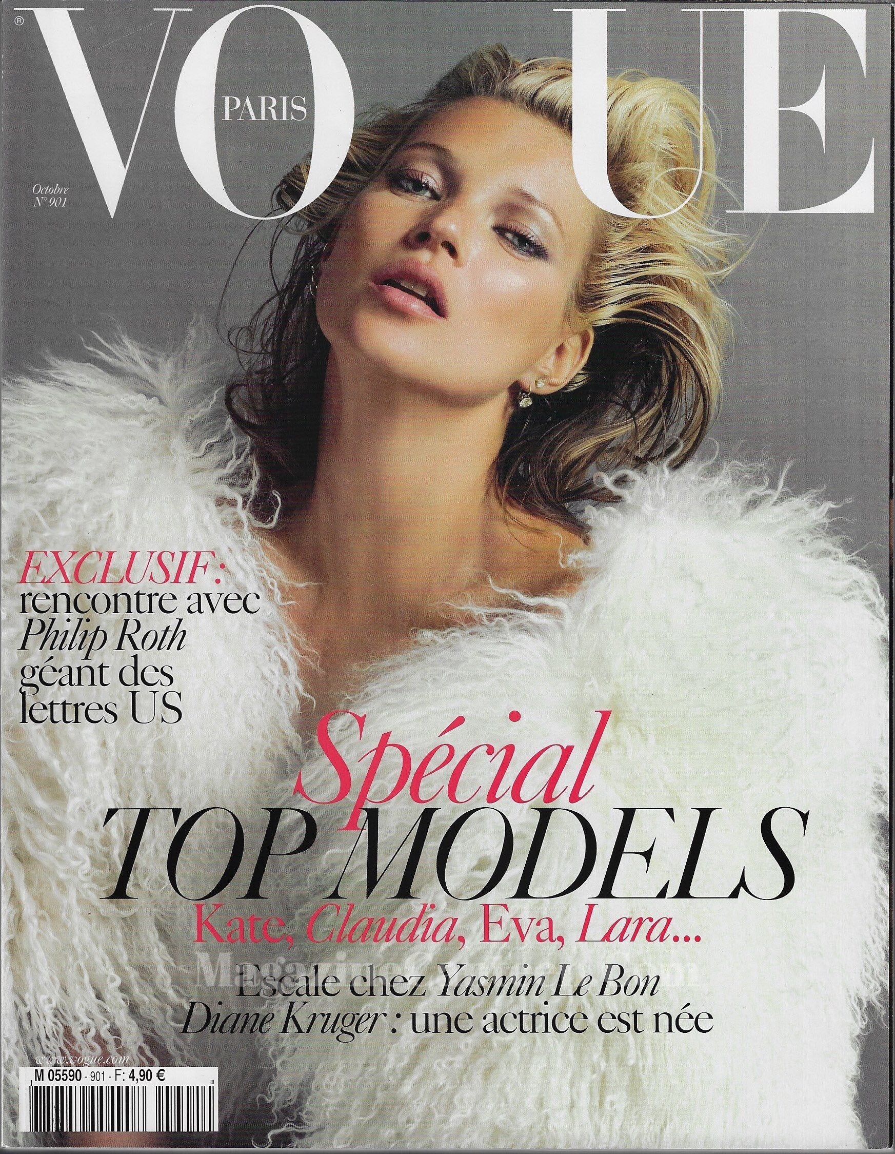 Vogue Paris Magazine 2009 - Kate Moss