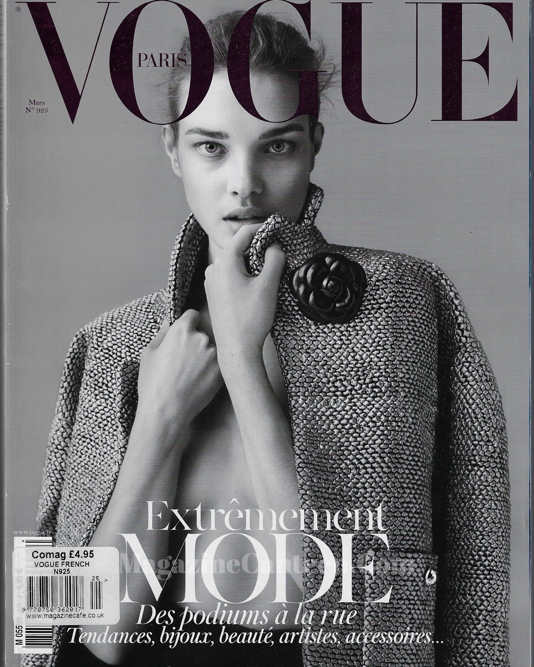 Vogue Paris Magazine 2012 - Natalia Vodianova