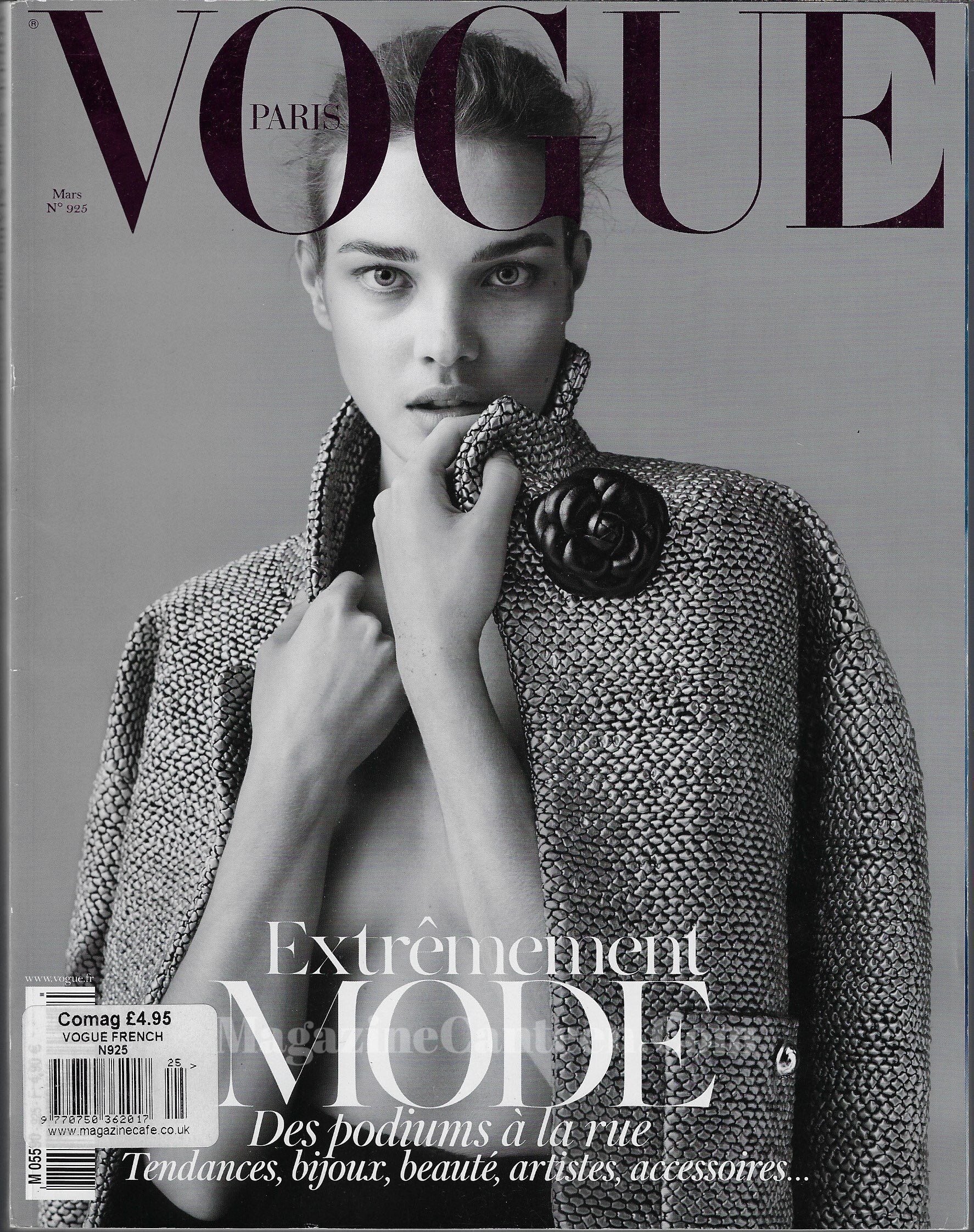 Vogue Paris Magazine 2012 - Natalia Vodianova