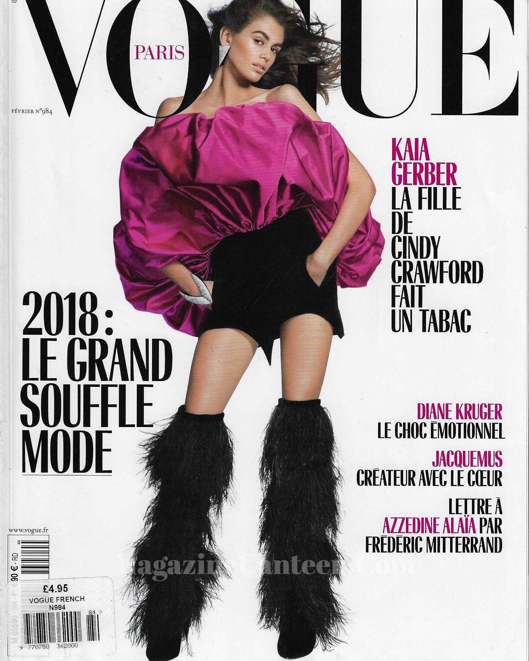 Vogue Paris Magazine 2018 - Kaia Gerber 
