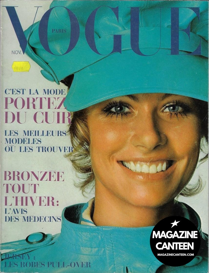 Vogue Paris Magazine 1969 - Susan Schoenberg VERUSCHKA Guy Bourdin SYLVIE VARTAN