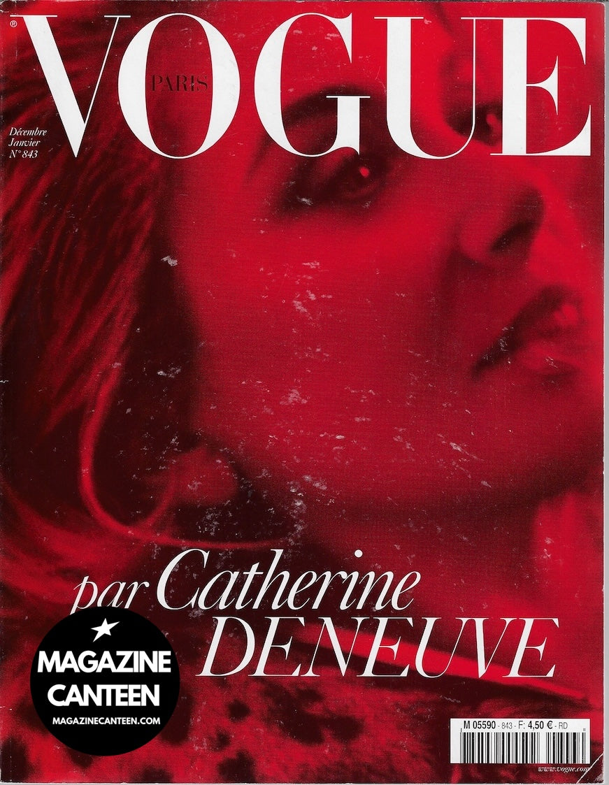 Vogue Paris Magazine 2003 - Catherine Deneuve
