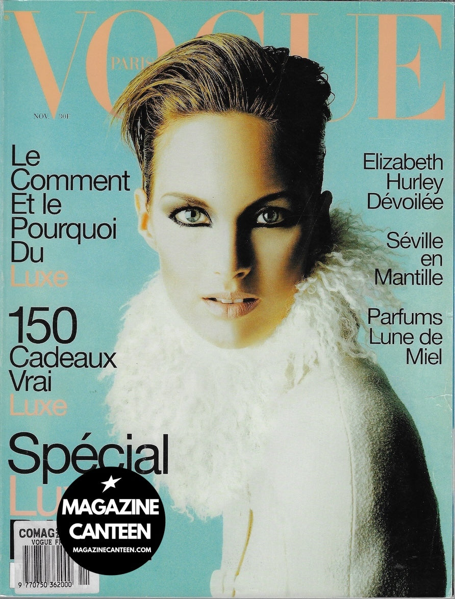 Vogue Paris Magazine 1995 - Phoebe O'Brien STELLA TENNANT Elizabeth Hu ...