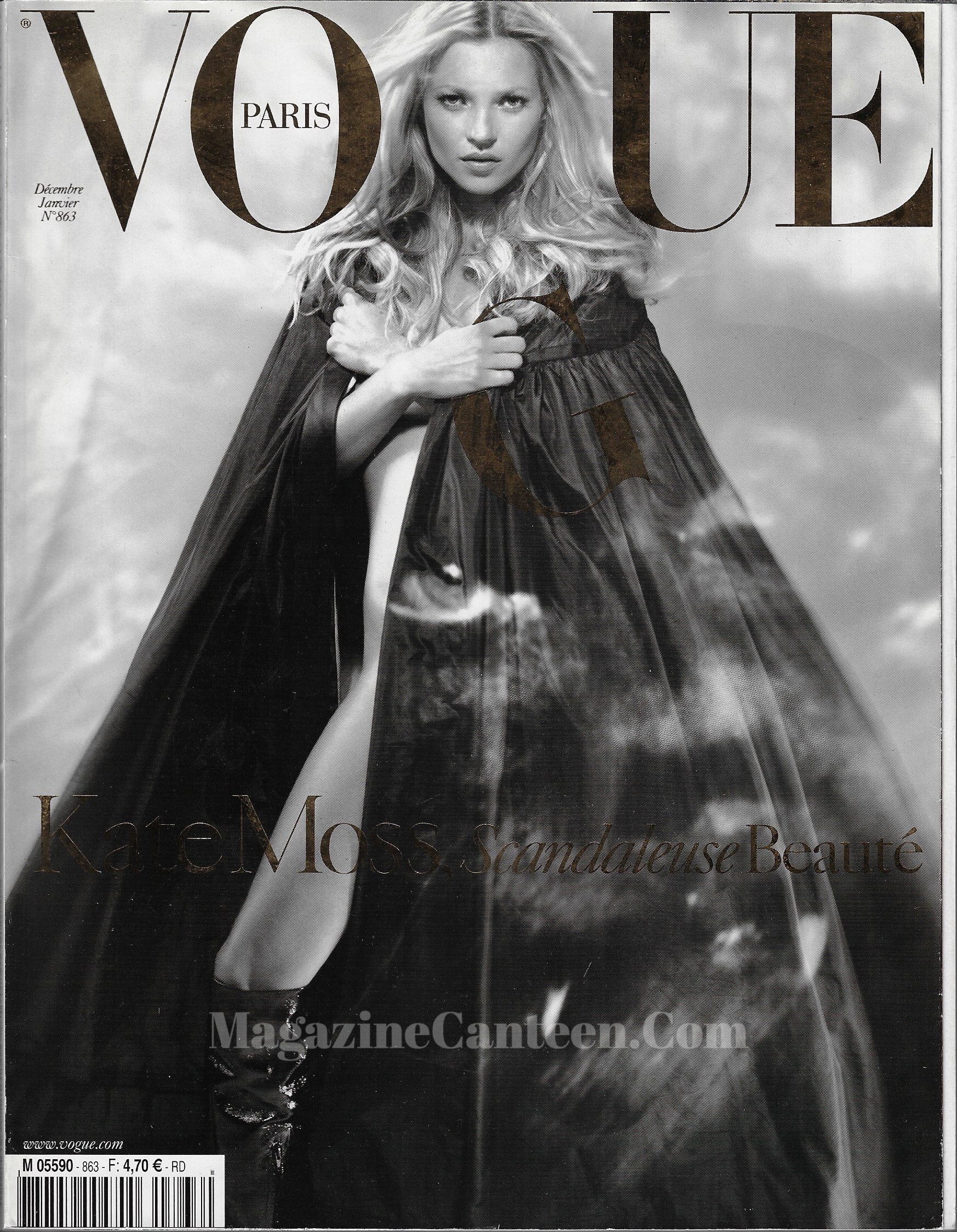 Vogue Paris Magazine 2005 - Kate Moss