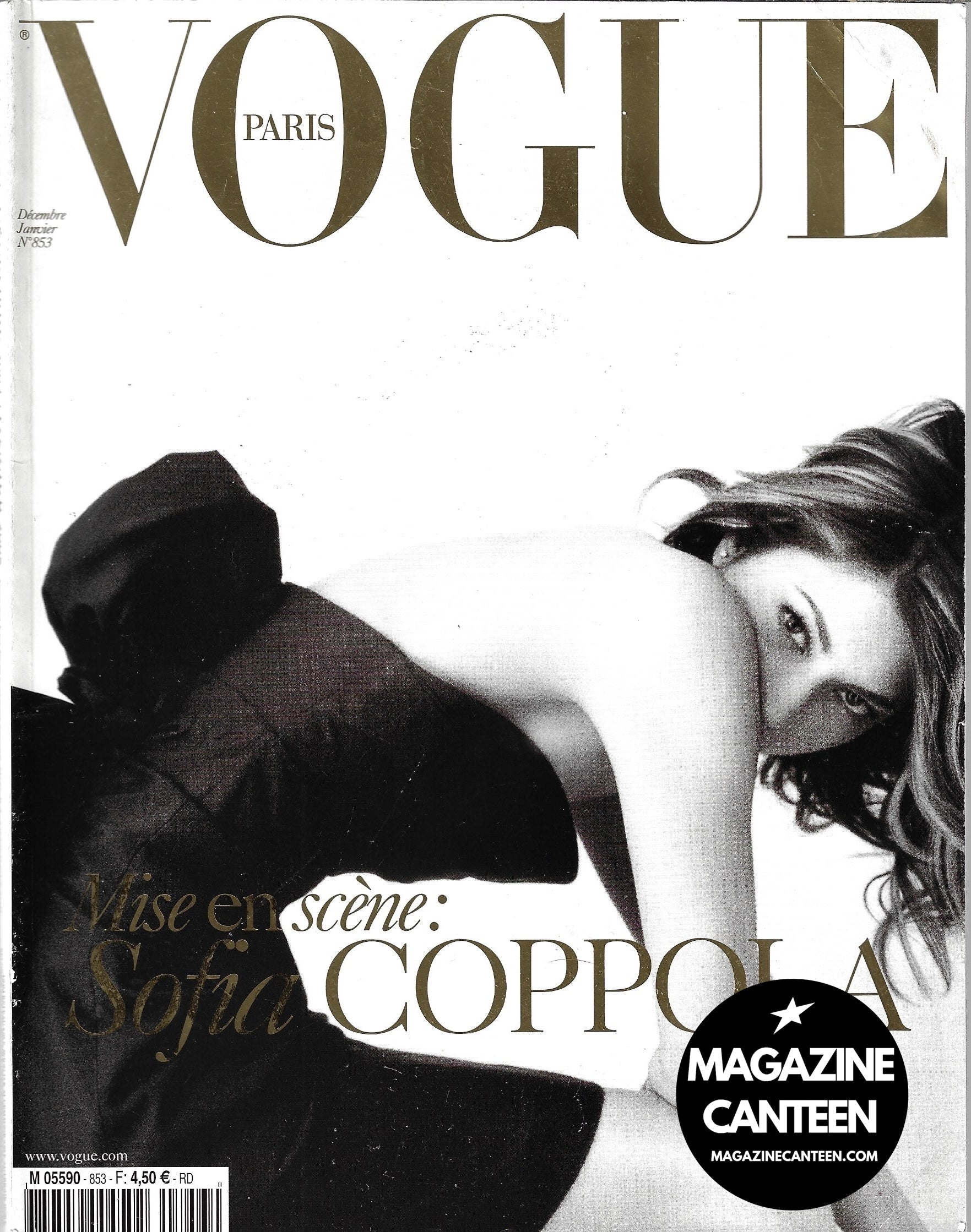 Vogue Paris Magazine 2004 - SOFIA COPPOLA Daria Werbowy