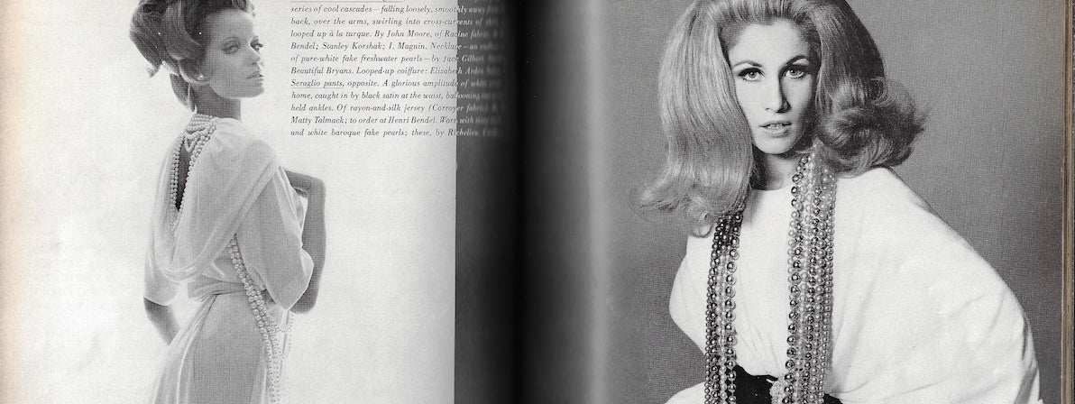 Vogue USA Magazine January 1965 - VERUSCHKA Irving Penn JEAN