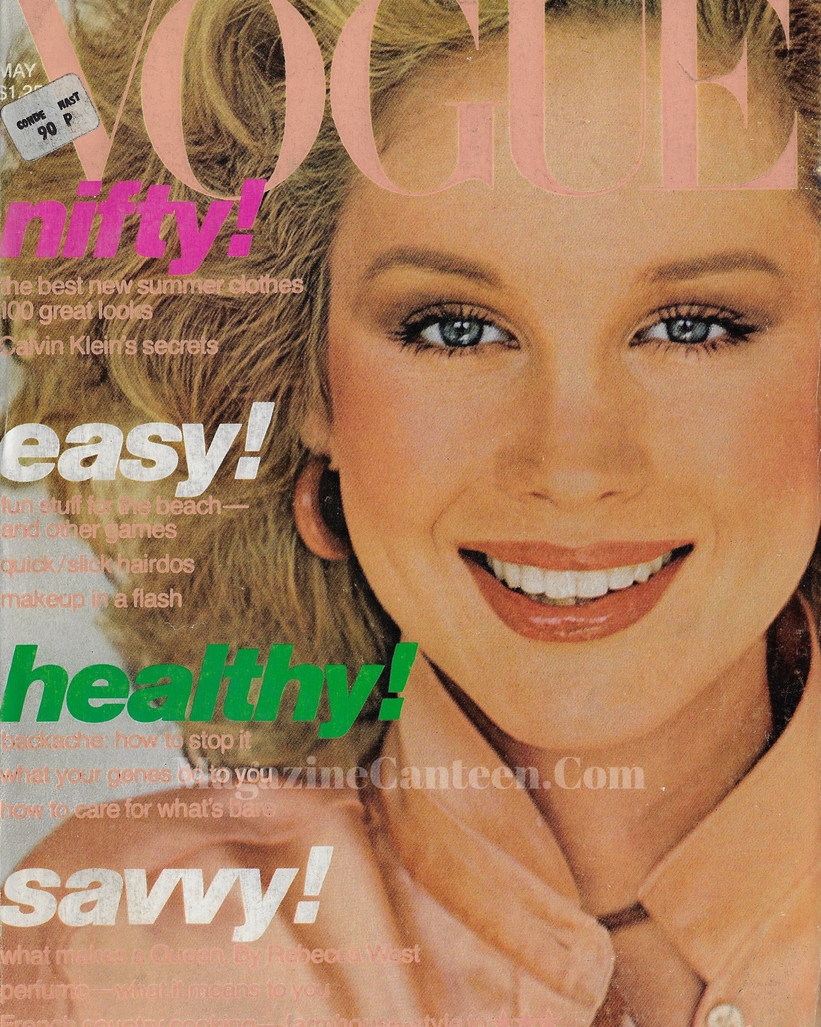 Vogue USA Magazine May 1977 - Rosie Vela