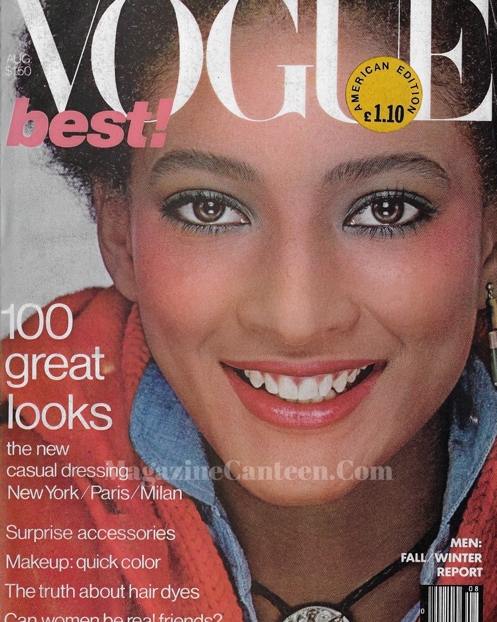 Vogue USA Magazine August 1978 - Peggy Dillard