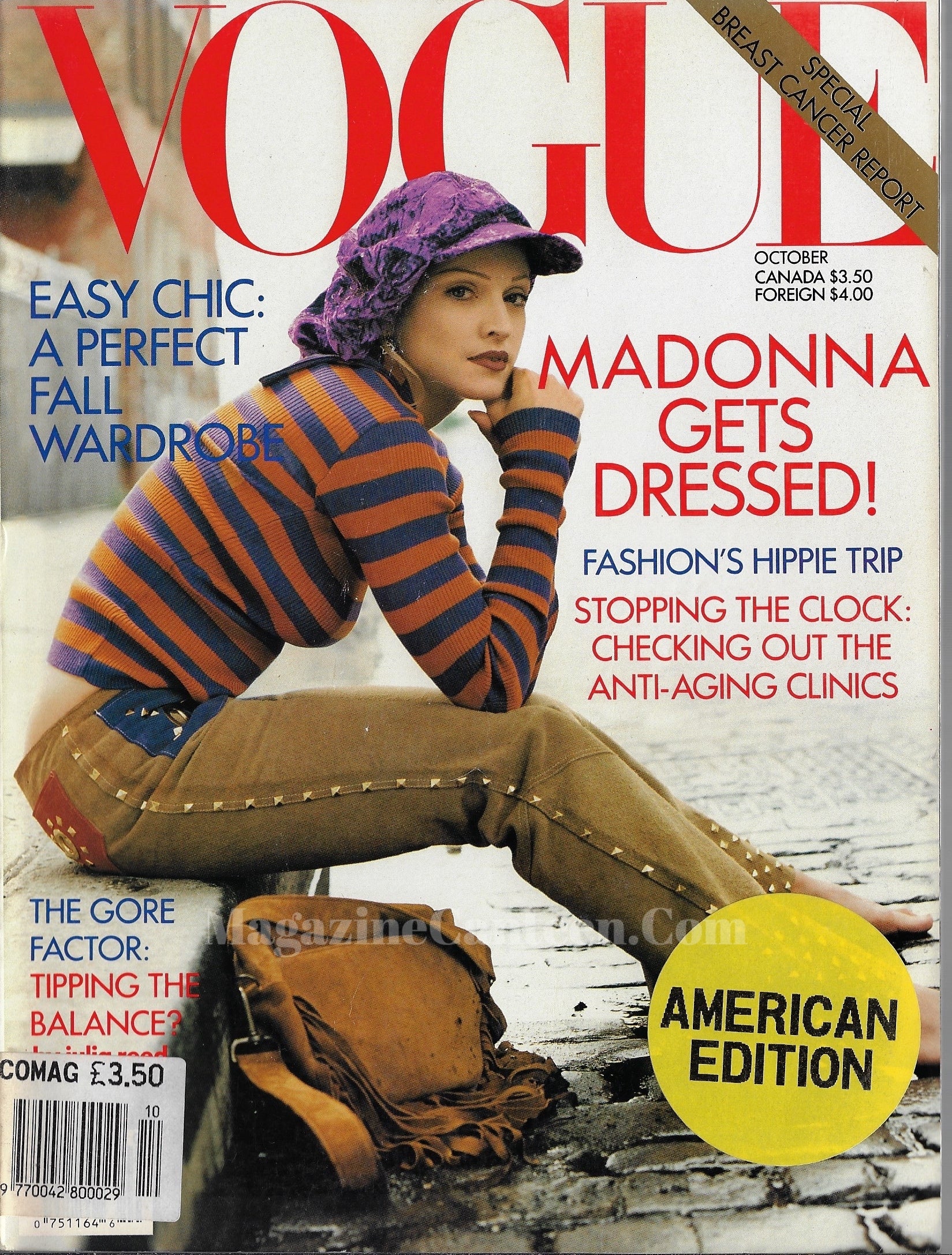 Vogue USA Magazine October 1992 - Madonna