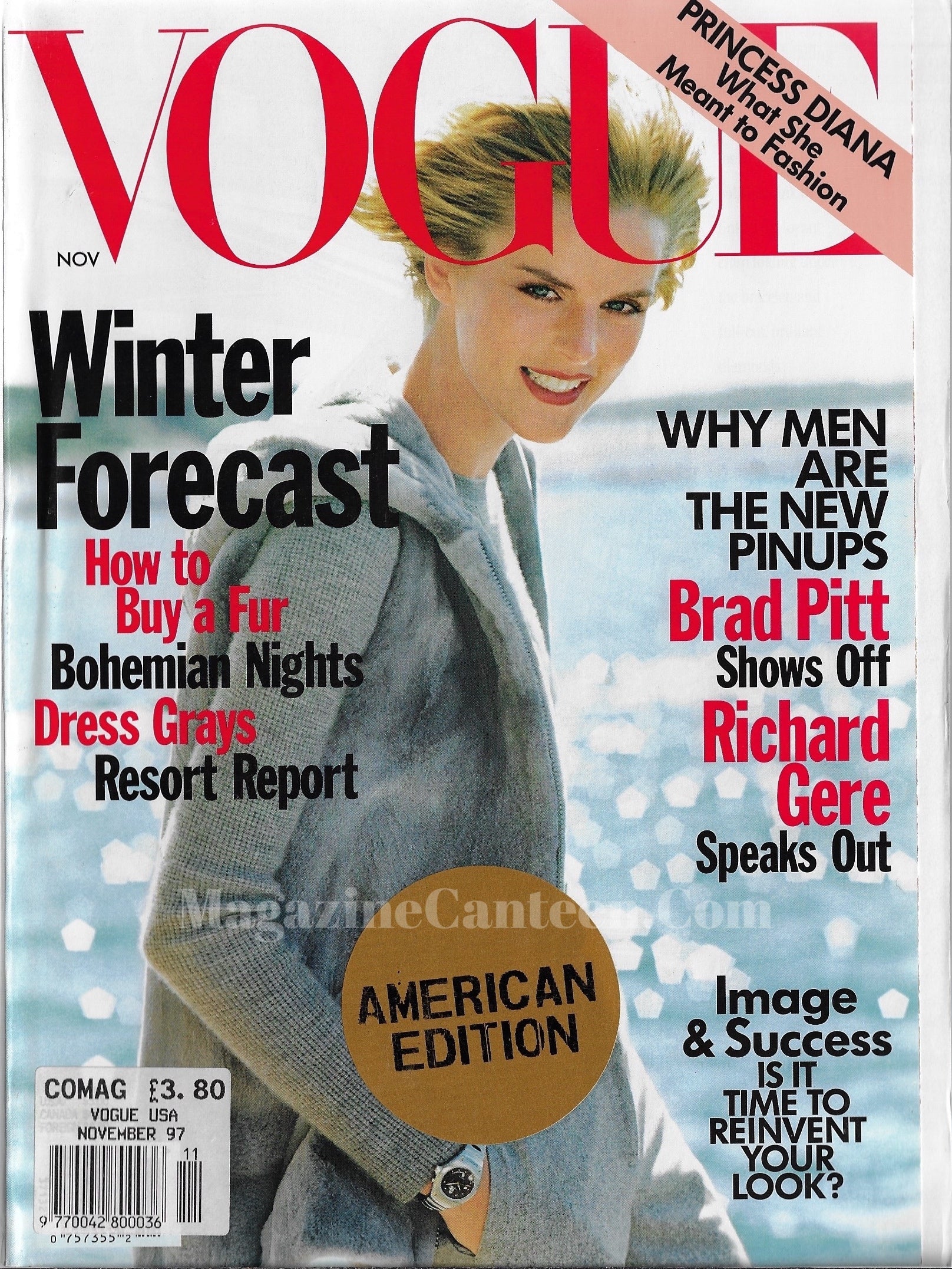 Vogue USA Magazine November 1997 - Stella Tennant