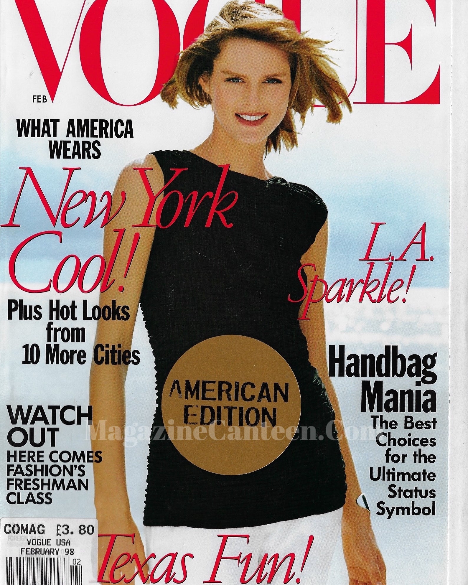 Vogue USA Magazine February 1998 - Stella Tennant
