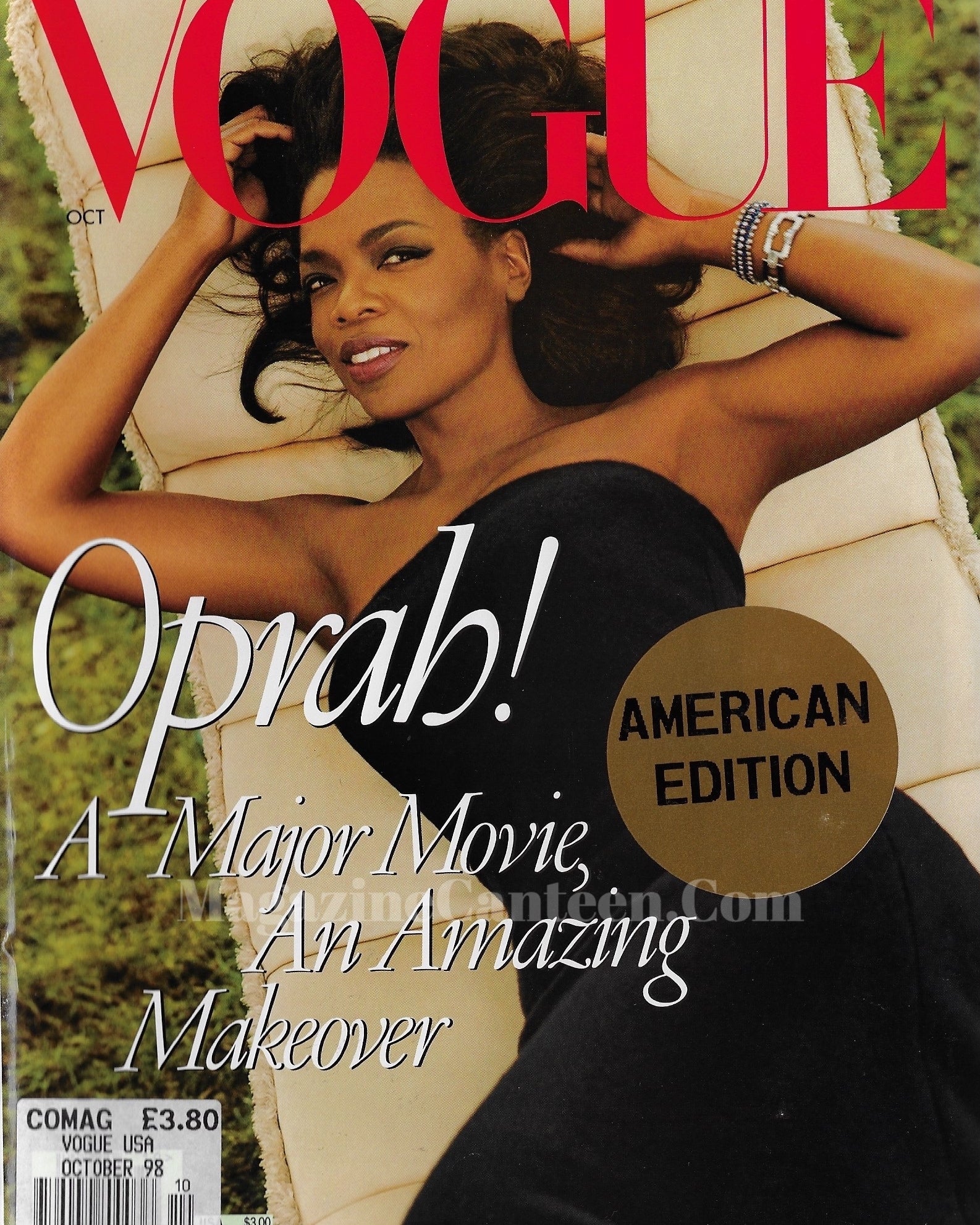 Vogue USA Magazine October 1998 - Oprah Winfrey