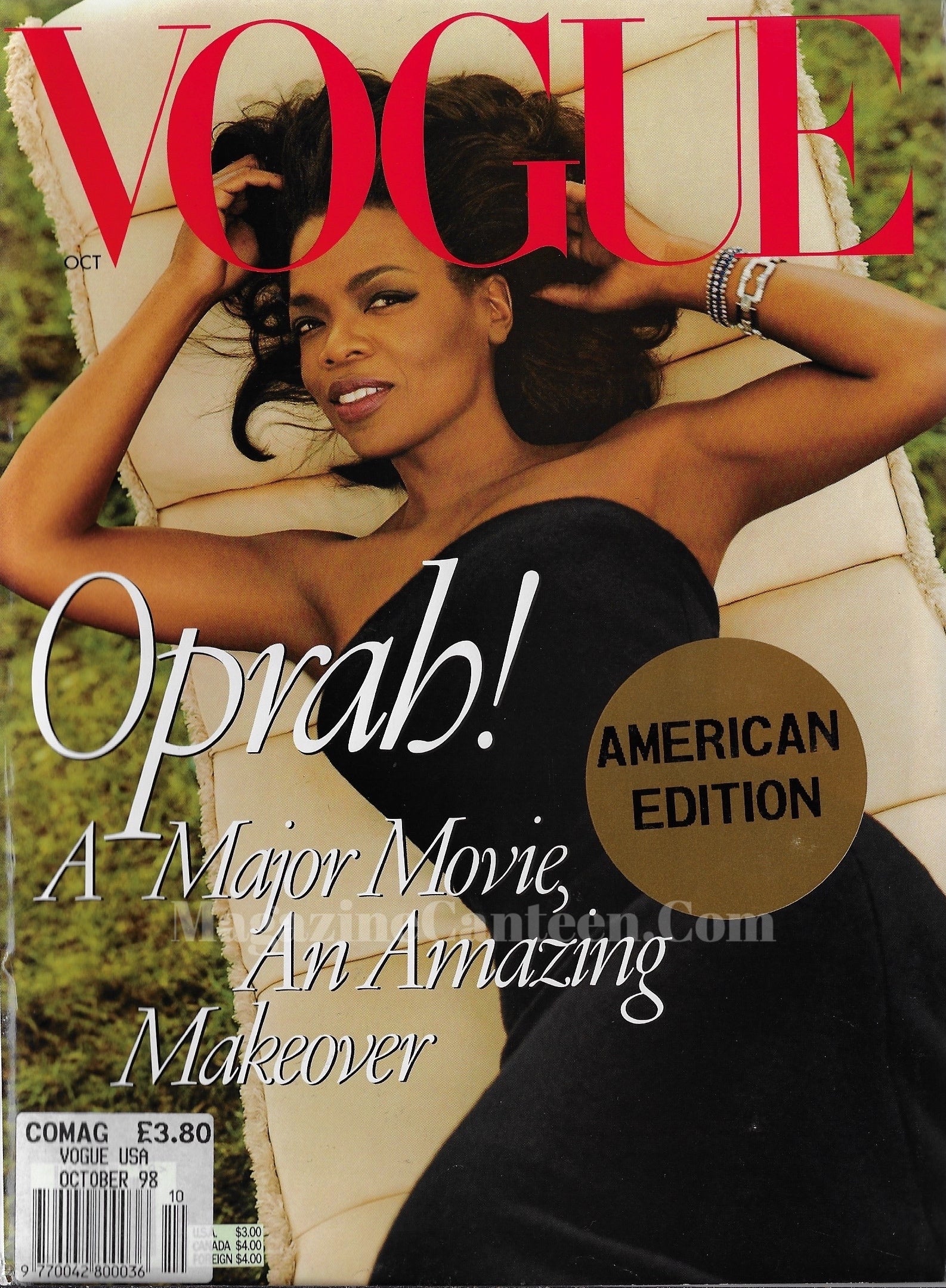 Vogue USA Magazine October 1998 - Oprah Winfrey