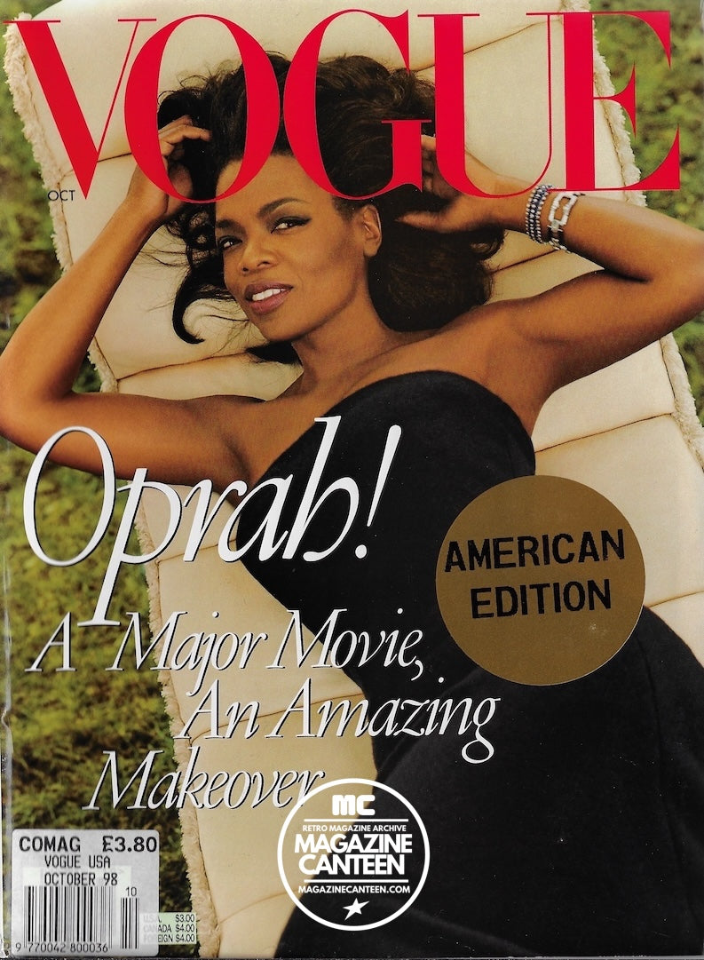 Vogue USA Magazine October 1998 - Oprah Winfrey Steven Meisel