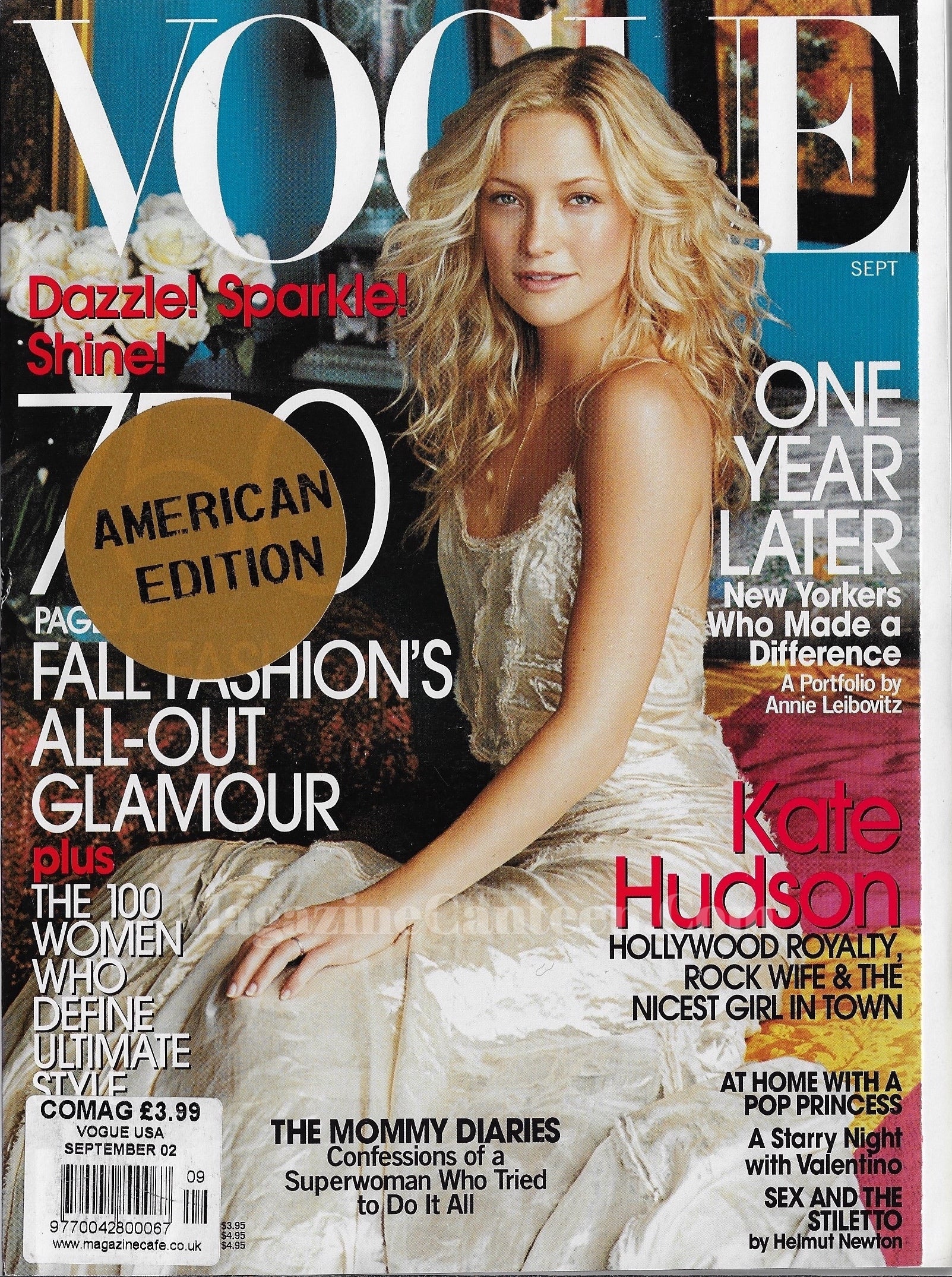 Vogue USA Magazine September 2002 - Kate Hudson