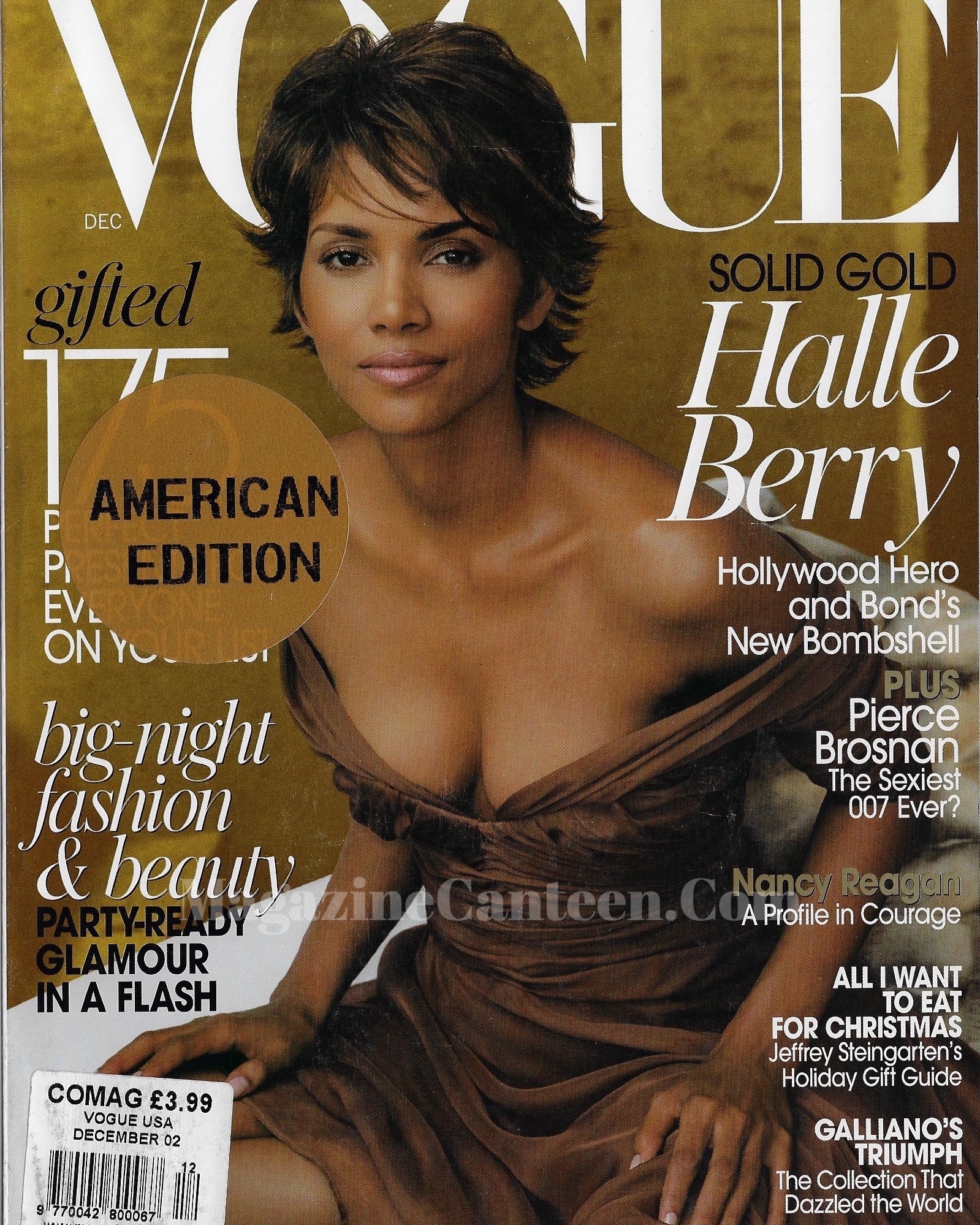 Vogue USA Magazine December 2002 - Halle Berry