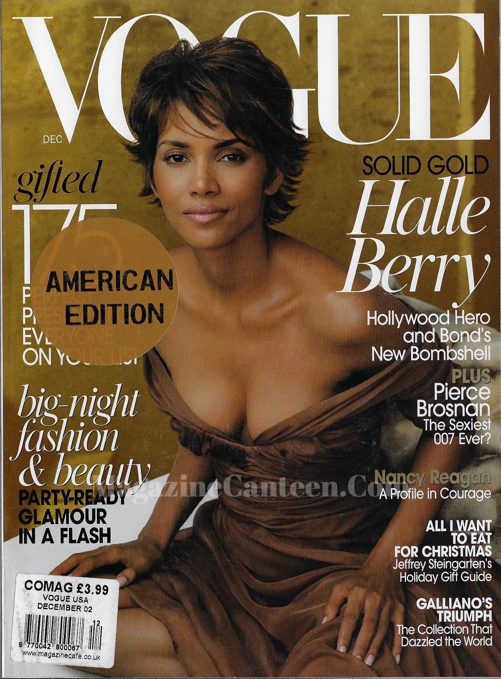 Vogue USA Magazine December 2002 - Halle Berry