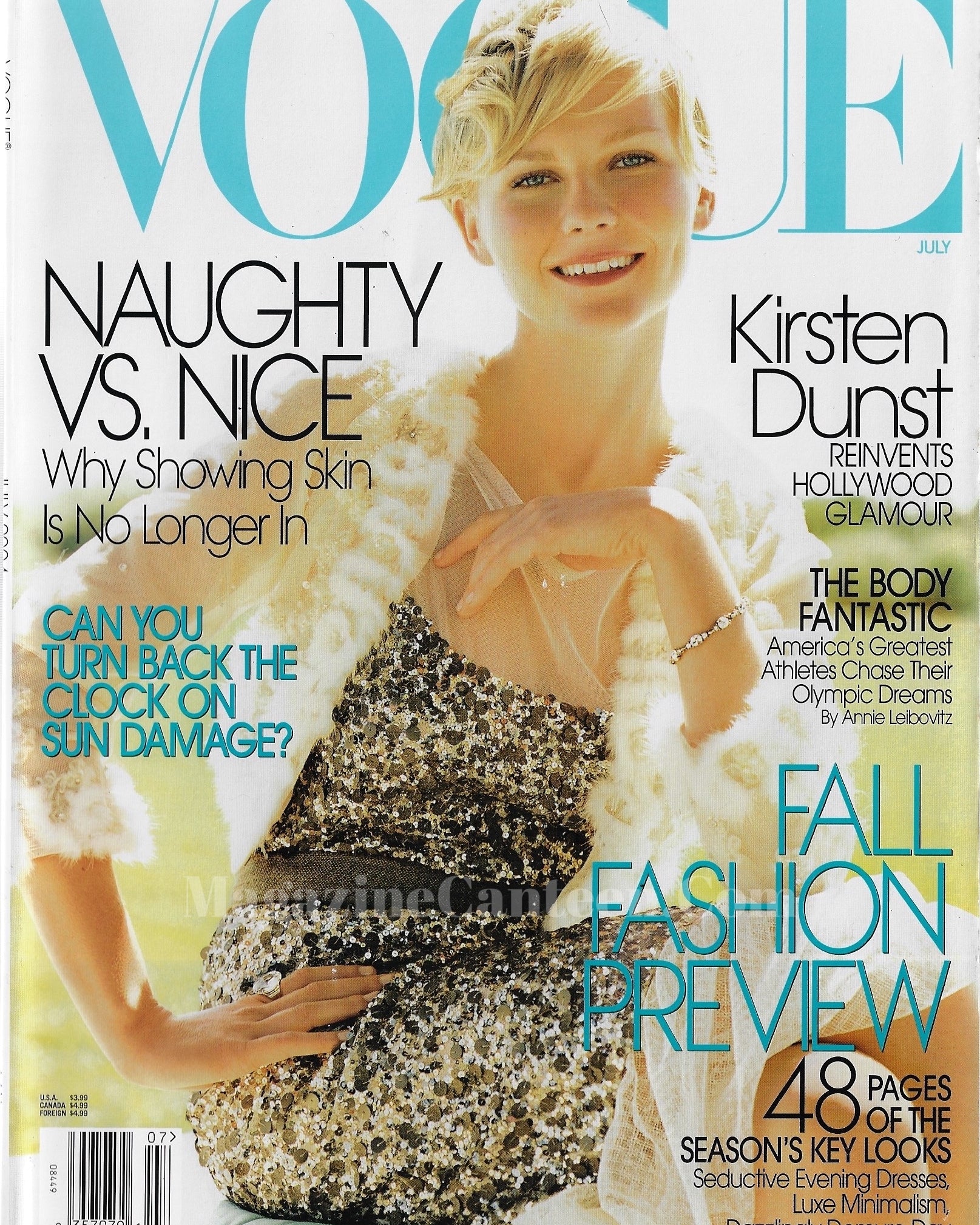 Vogue USA Magazine July 2004 - Kirsten Dunst