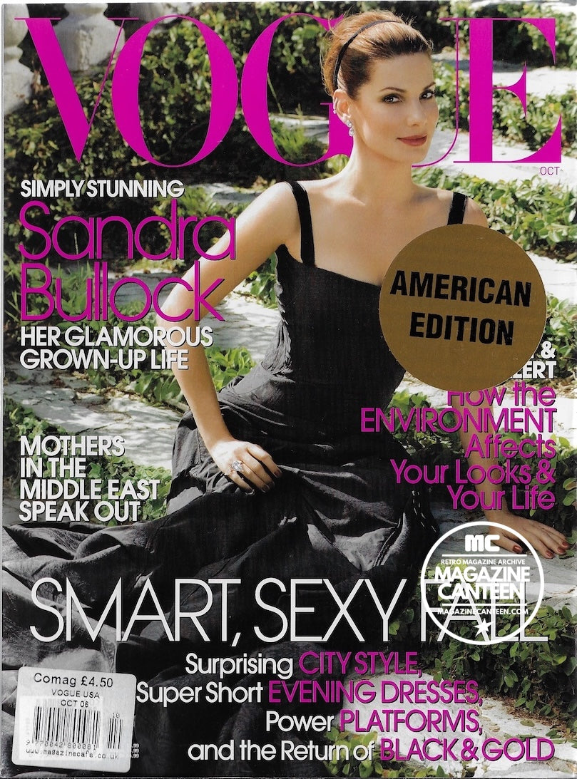 Vogue USA Magazine 2006 - Sandra Bullock GISELE BUNCHEN James McAvoy
