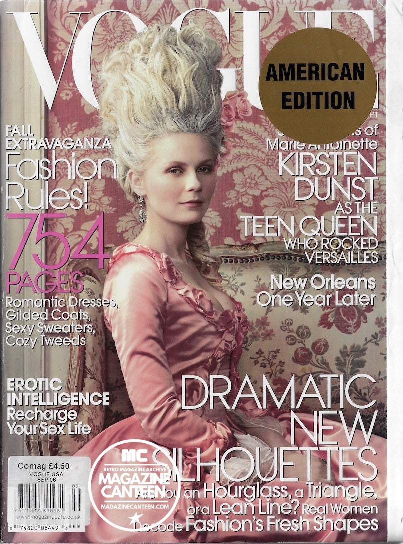 Vogue USA Magazine September 2006 - KIRSTEN DUNST Doutzen Kroes