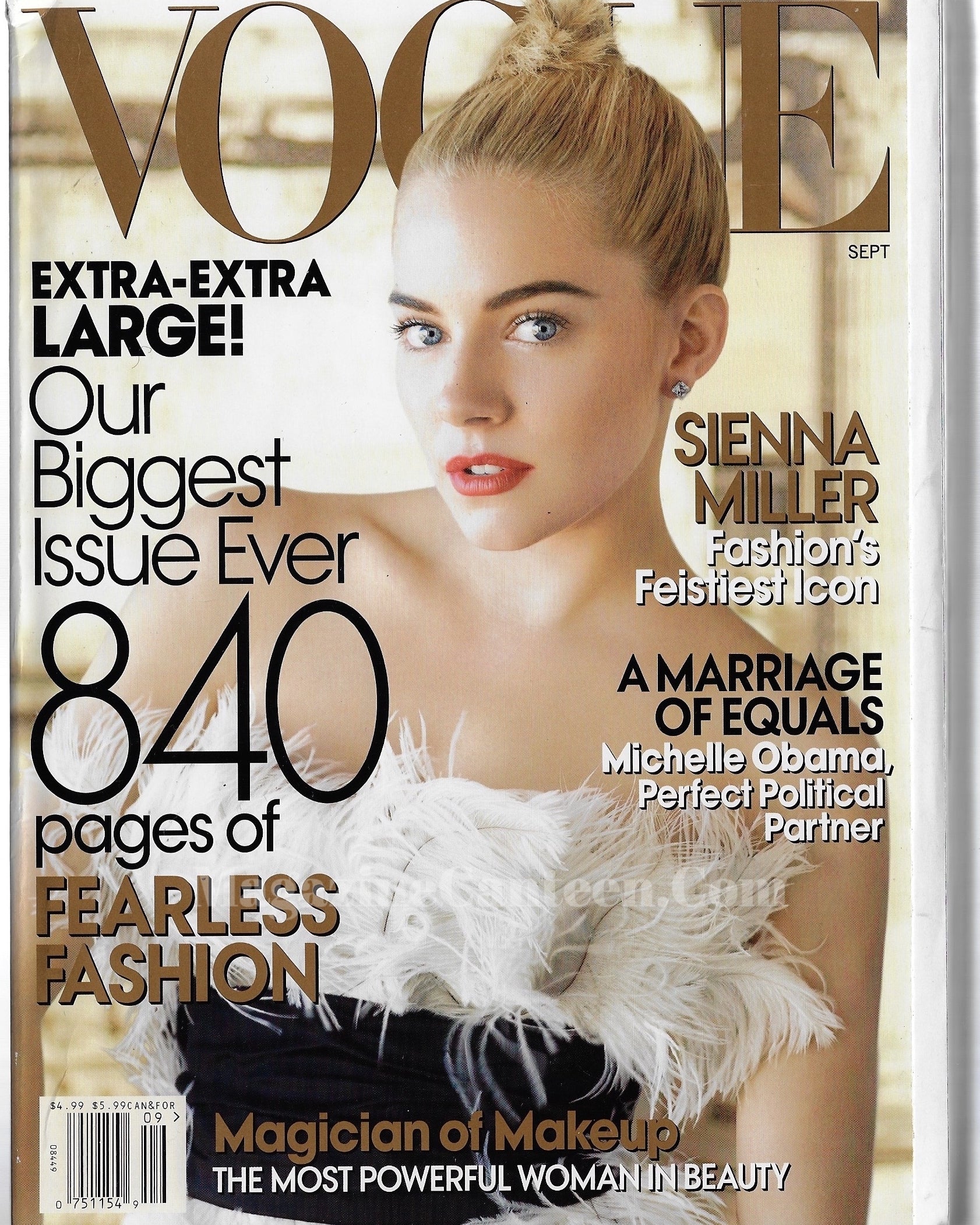 Vogue USA Magazine September 2007 - Sienna Miller