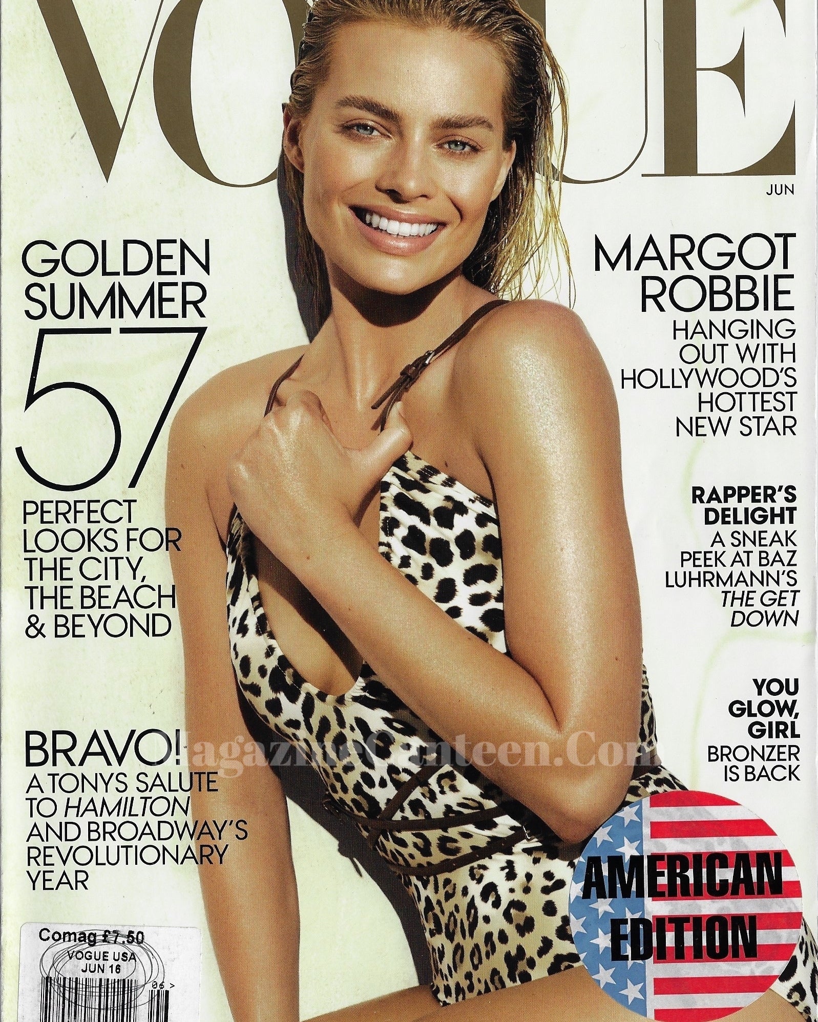 Vogue USA Magazine June 2016 - Margot Robbie