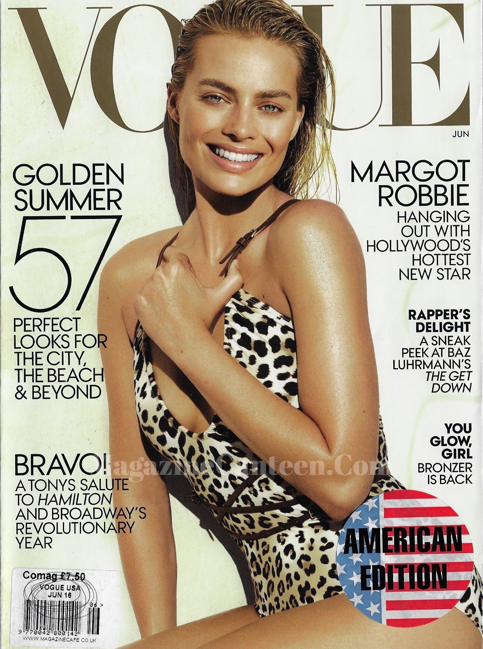 Vogue USA Magazine June 2016 - Margot Robbie