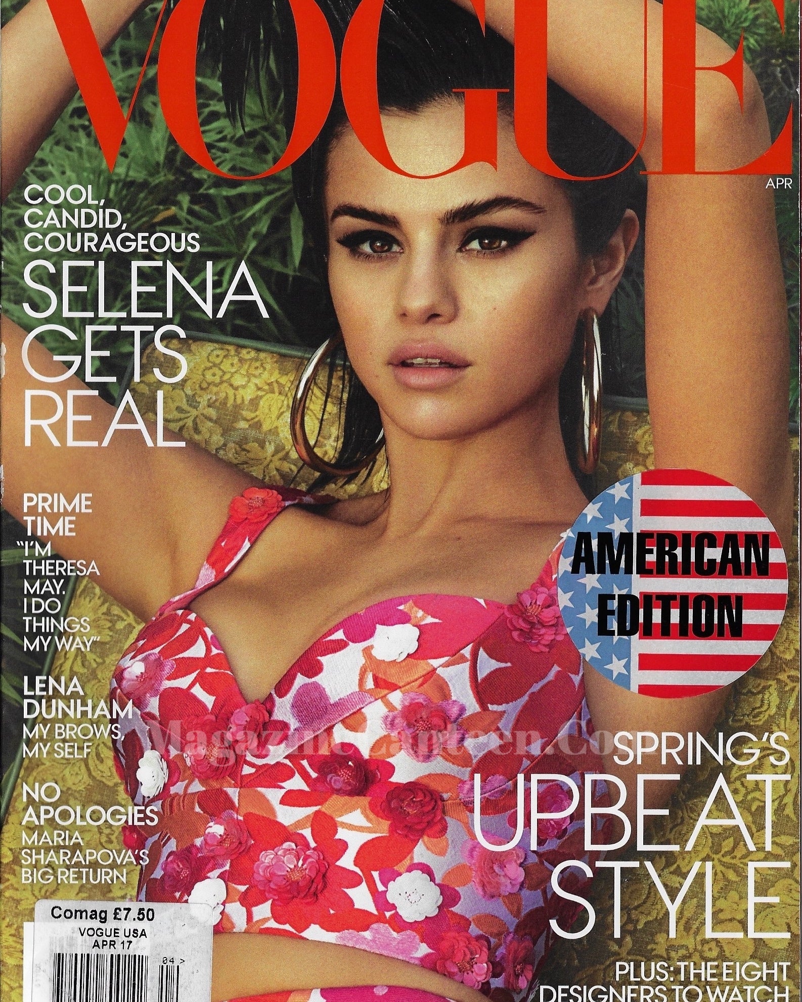 Vogue USA Magazine April 2017 - Selena Gomez