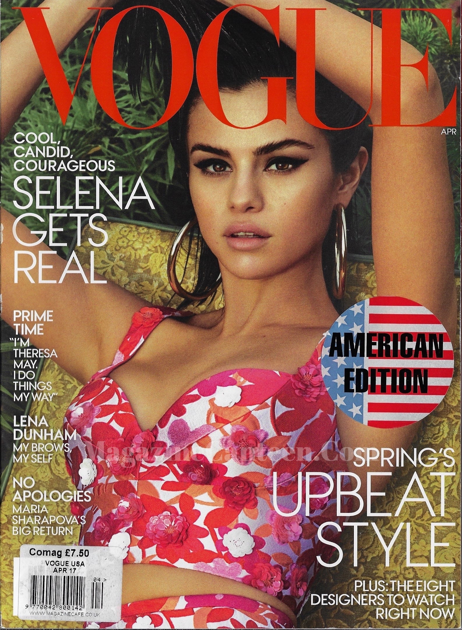 Vogue USA Magazine April 2017 - Selena Gomez