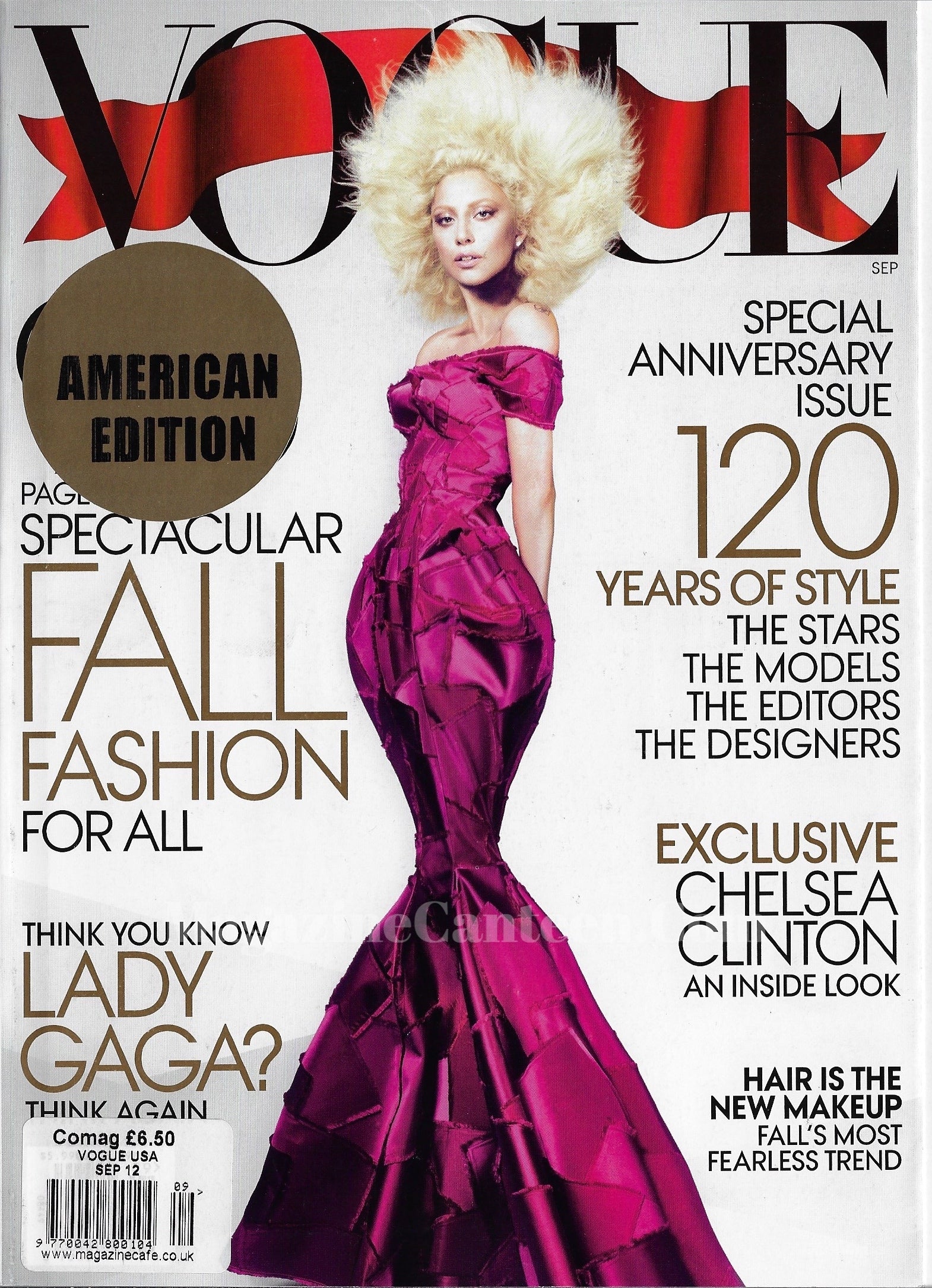 Vogue USA Magazine September 2012 - Lady Gaga