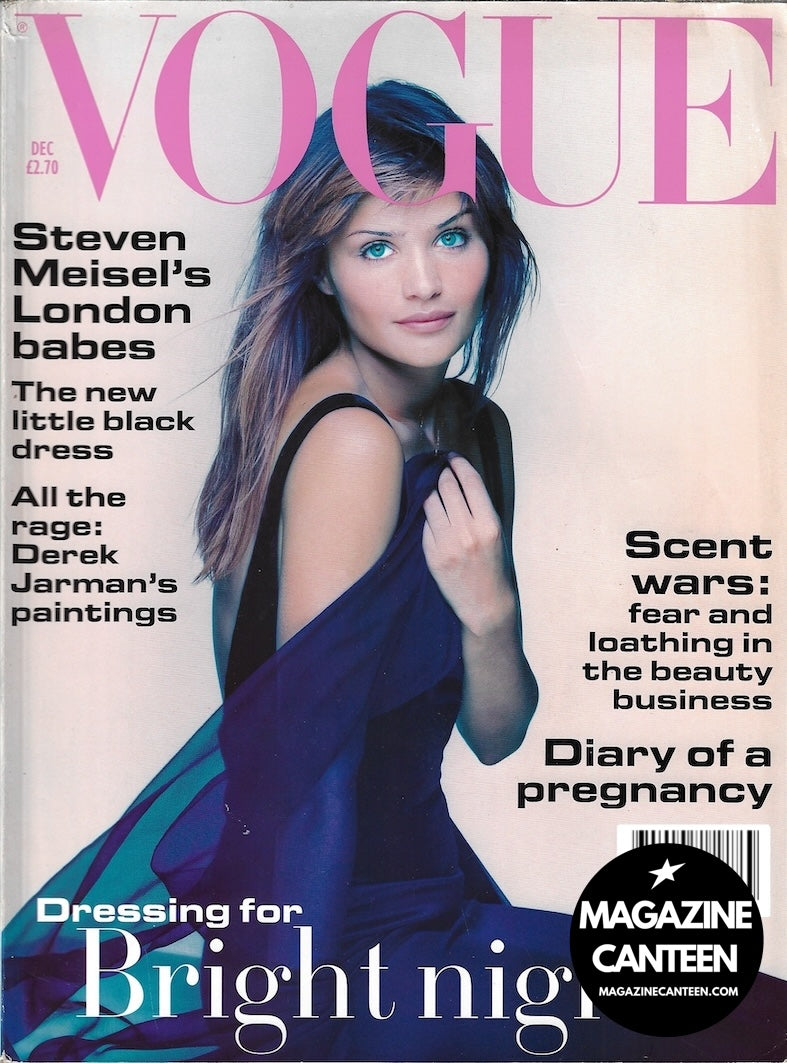 Vogue Magazine December 1993 - HELENA CHRISTENSEN