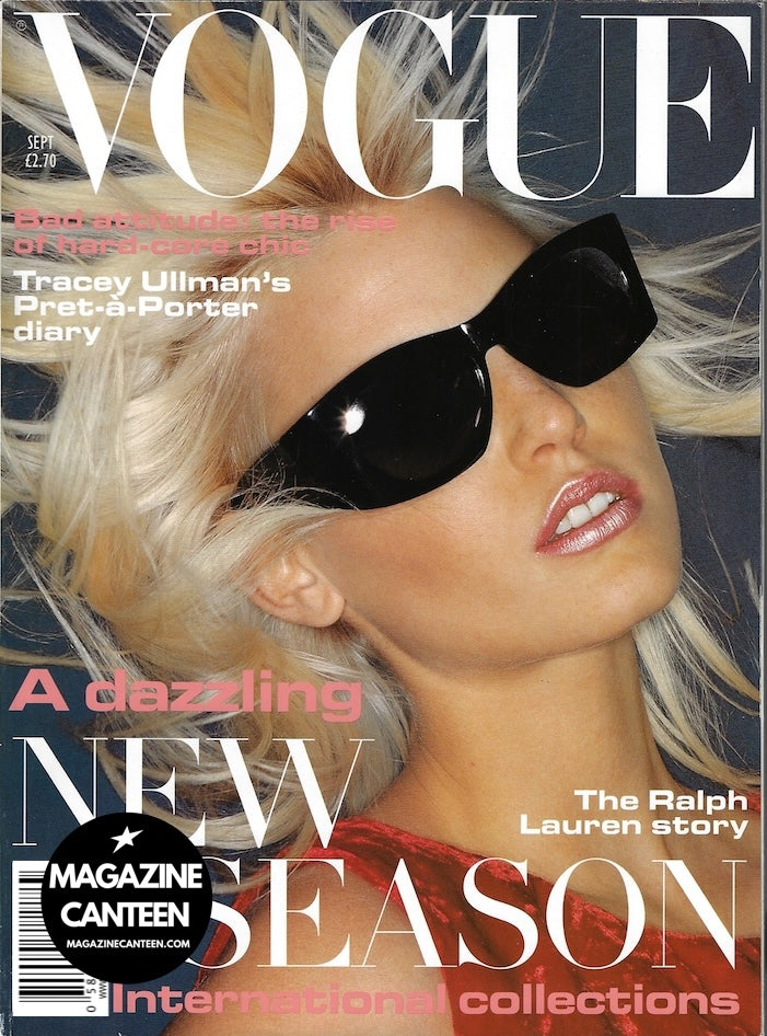 Vogue Magazine September 1994 - Nadja Auermann