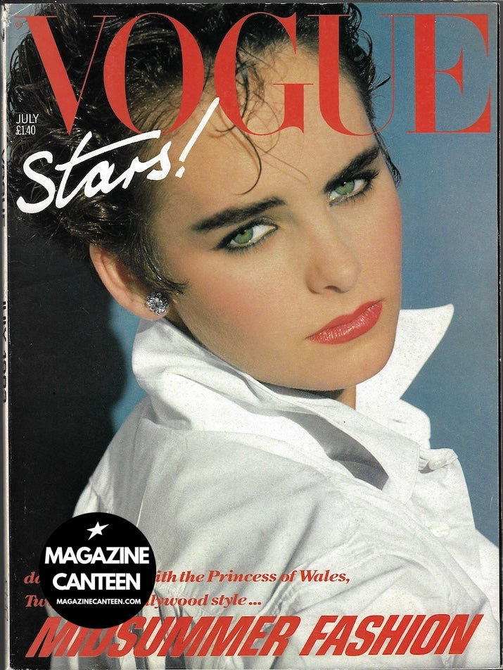 Vogue Magazine July 1983 - Laura Krupinski MATT DILLON Bruce Weber