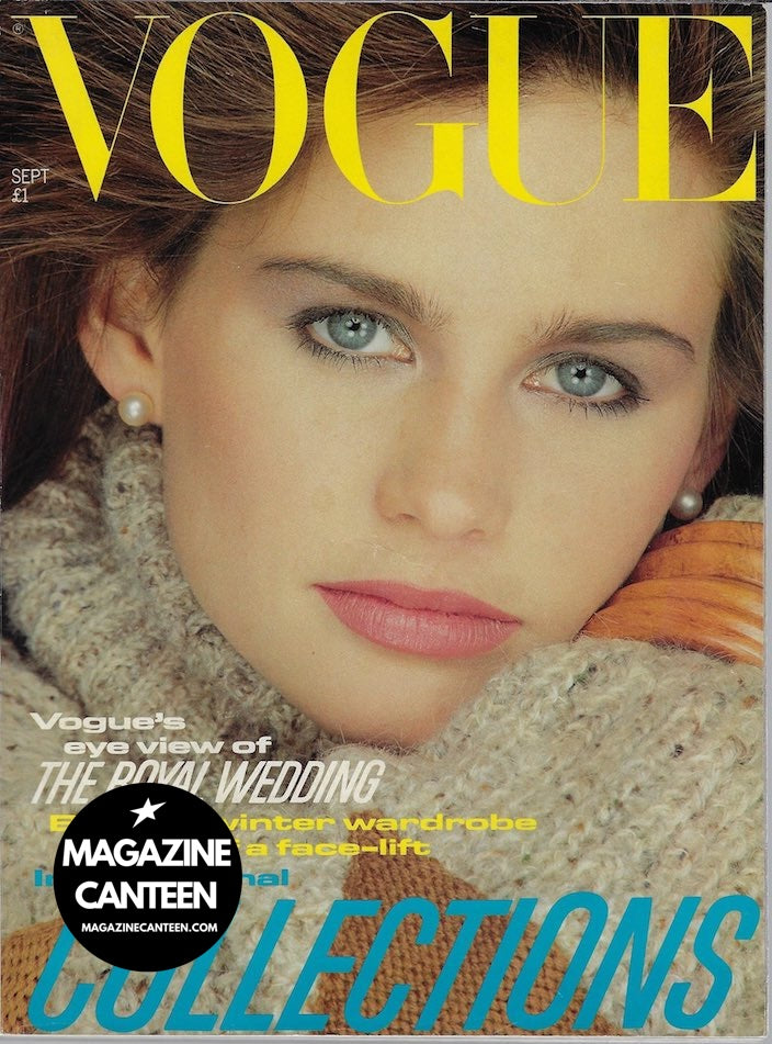 Vogue Magazine September 1981 - Juli Foster KARL RUDISILL Bruce Weber ...