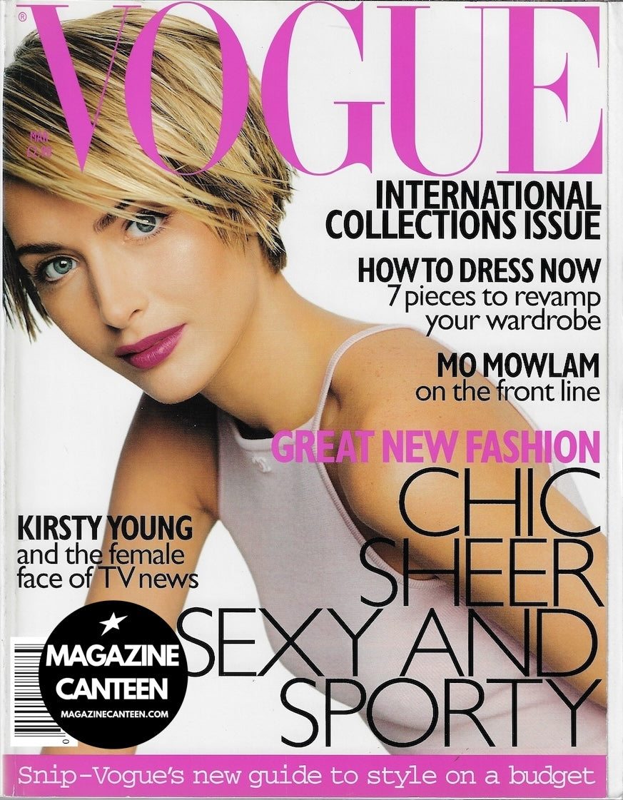 Vogue Magazine March 1998 - Georgina Grenville