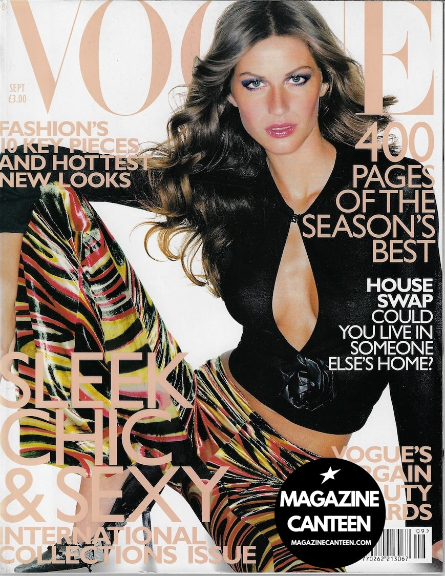 Vogue Magazine September 1999 - Gisele Bundchen 