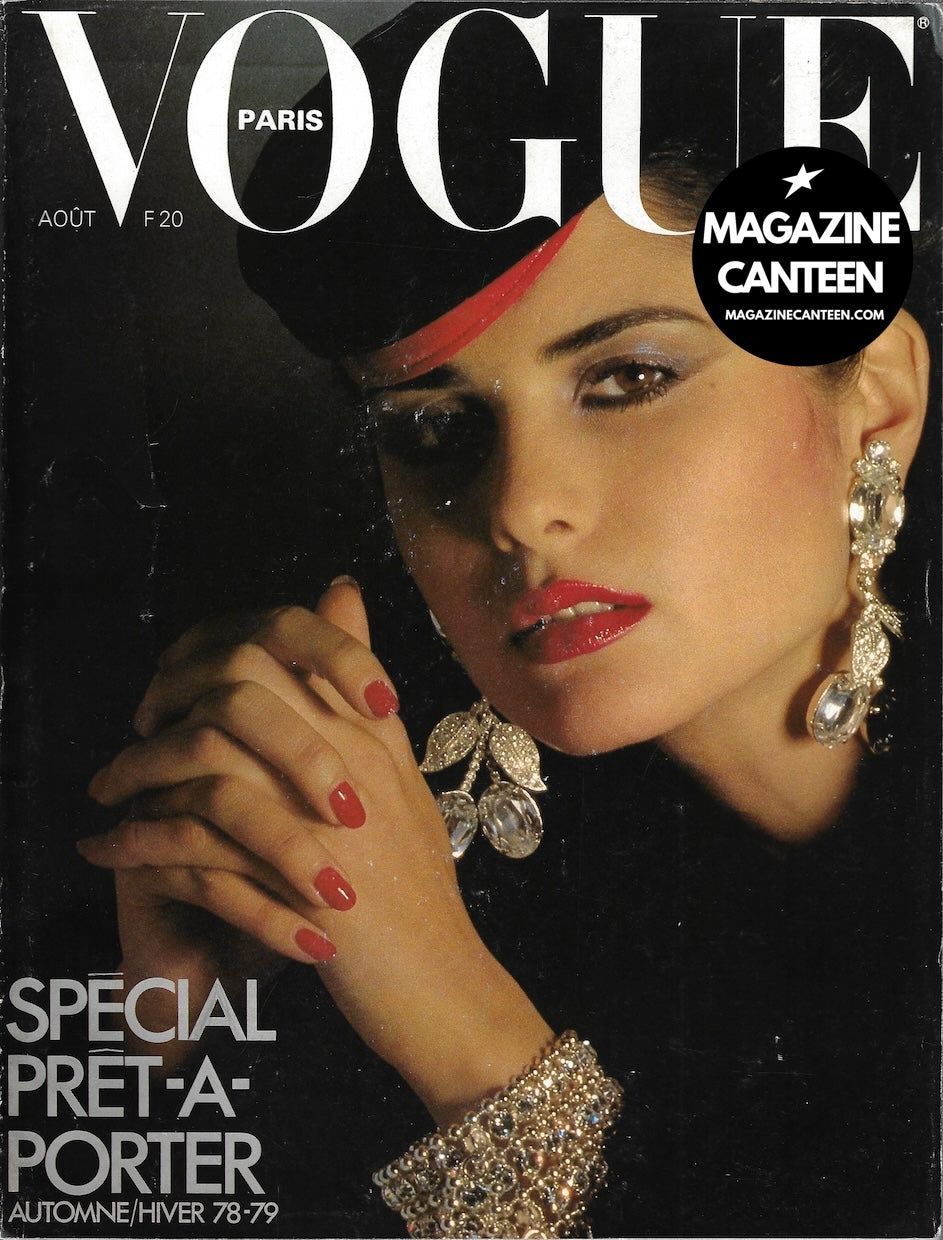 Vogue Paris Magazine 1978 - GUY BOURDIN Helmut Newton JOE GAFFNEY