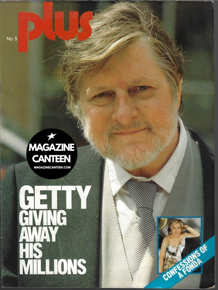 Plus Magazine - Jean Paul Getty HOTHOUSE FLOWERS – magazine canteen