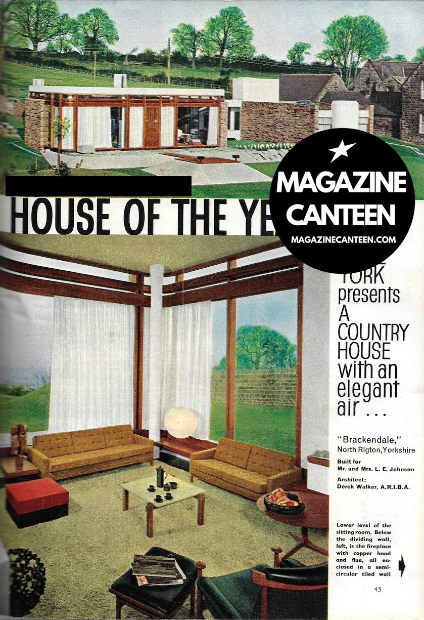BRACKENDALE Rigton Yorkshire DEREK WALKER Home mid century home