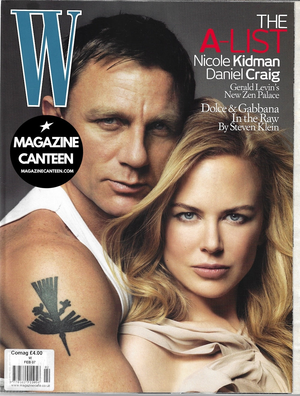W Magazine - Daniel Craig & Nicole Kidman Steven Klein