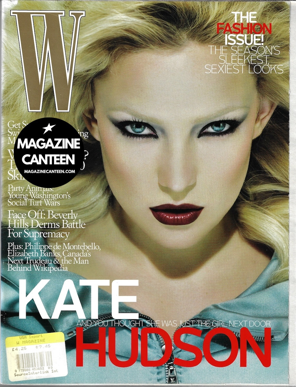 W Magazine - Kate Hudson Stella Tennant Kate Moss