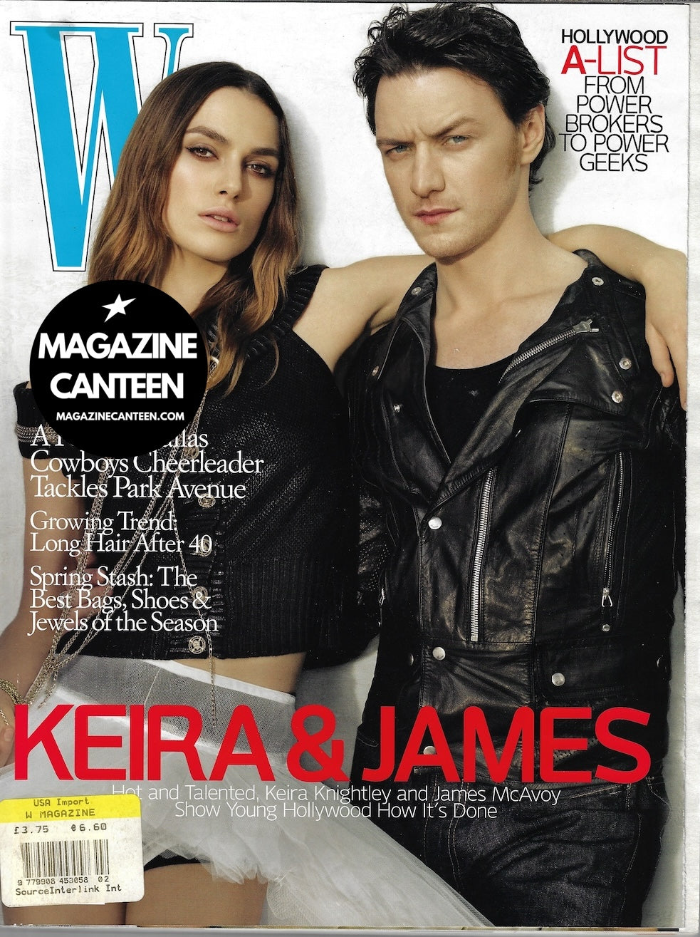 W Magazine - James McAvoy Keira Knightley Natasha Poly