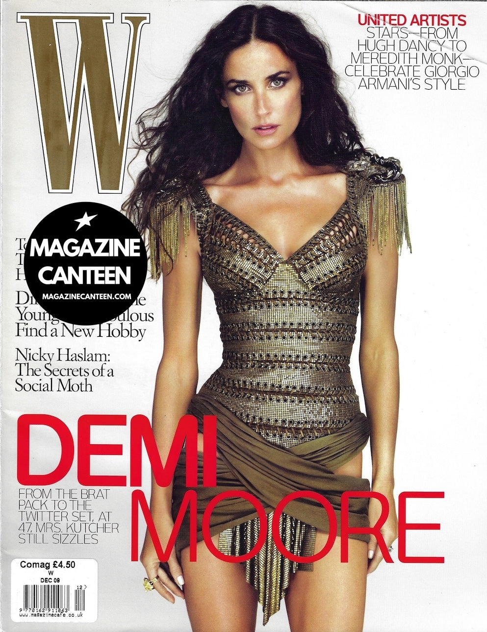 W Magazine - Demi Moore Hugh Dancy Juergen Teller