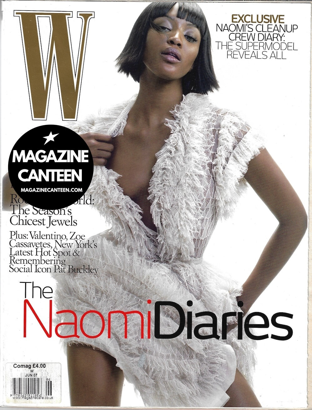 W Magazine - Naomi Campbell KATE MOSS Lara Stone